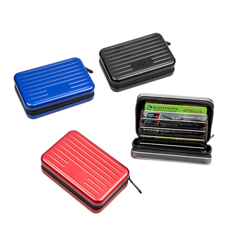 दररोज सुरक्षितता आणि शैलीसाठी झिपर्ड ॲल्युमिनियम कार्ड वॉलेट का निवडा?